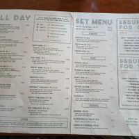 Menu at GiG - Green is Good in Ericeira