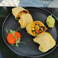 Burrito (vegan version) at GiG - Green is Good in Ericeira
