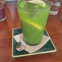 Delicious refreshing tonic water drink at GiG - Green is Good in Ericeira