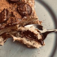Oat vegan pancakes at GiG - Green is Good in Ericeira