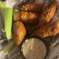 Vegan Buffalo Garlic Wings  at Hell's Kitchen in Wilmington