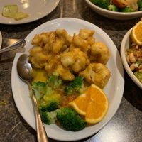 ORANGE BATTERED CAULIII OMGGGG at Chon Thai Food in Chandler