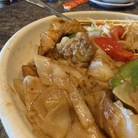 Vegan Drunken Noodlees   at Chon Thai Food in Chandler