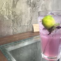 Iced tea at Big Bite Home Style Veggie Cafe in Koh Tao
