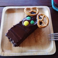 Delicious Brownie at Big Bite Home Style Veggie Cafe in Koh Tao