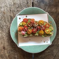 Avocado Toast  at Big Bite Home Style Veggie Cafe in Koh Tao