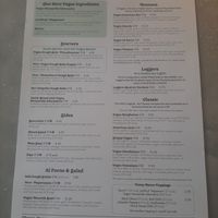 Vegan menu 🌱 at Pizza Express  in Perth