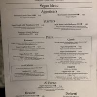 Menu at Pizza Express - Barbican in Plymouth