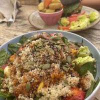 Lunch  at Nude Cafe in Ibiza