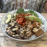 Buddha bowl  at Nude Cafe in Ibiza