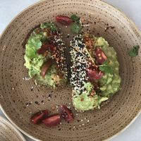 Avo toast at Nude Cafe in Ibiza