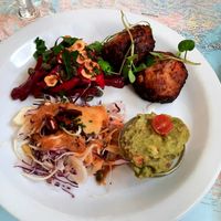 Nut patties at Atlas Bar in Copenhagen