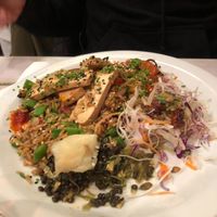 Manila tofu at Atlas Bar in Copenhagen