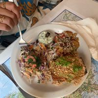 Lasagne  at Atlas Bar in Copenhagen