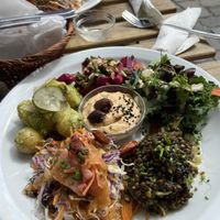 6 salads 🌱  at Atlas Bar in Copenhagen