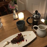 The raw cake  at Atlas Bar in Copenhagen