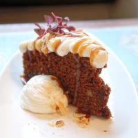 Ginger cake at Atlas Bar in Copenhagen