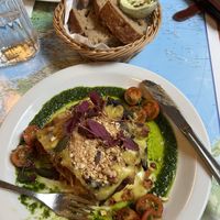 Lasagne  at Atlas Bar in Copenhagen