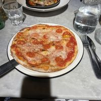 Vegan pepperoni pizza 😍 at Pizza Express - Liverpool One in Liverpool