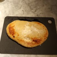 Garlic bread w vegan mozzarella #Veganuary at Pizza Express - Liverpool One in Liverpool