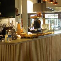 Counter at Wrap House in Copenhagen