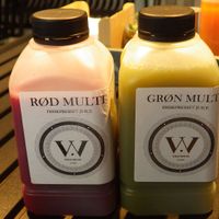 Juices at Wrap House in Copenhagen