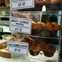 muffins at The Organic Food and Wine Deli in Melbourne