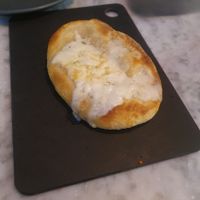 Garlic Bread with Vegan Mozzarella at Pizza Express - Trafford Centre in Manchester