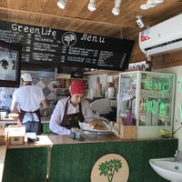 Inside  at Green Life Cafe in Kazan