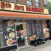 Front--no vegan sammys at 5th Avenue Market in Brooklyn