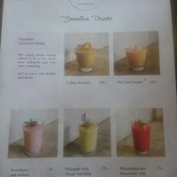 Smoothie Drinks at Snooze in Chiang Mai