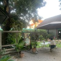 Outdoor seating   at Snooze in Chiang Mai