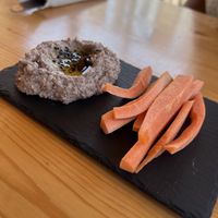 Lentil hummus  at Gaia Loja Restaurante in Rogil
