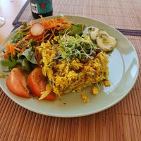 Tofu 'a Bras' at Gaia Loja Restaurante in Rogil