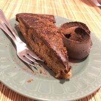 Best vegan cake ever 😍 at Gaia Loja Restaurante in Rogil