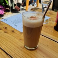 Dirty chai latte at Lokaal 16 in Den Burg