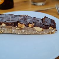 Vegan snicker at Lokaal 16 in Den Burg