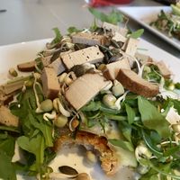 Smoked tofu sandwich  at Lokaal 16 in Den Burg