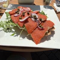 Gerookte zalm  at Lokaal 16 in Den Burg