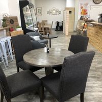 Seating area at Antoinette's Cafe in Buford