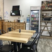 Seating area at Antoinette's Cafe in Buford