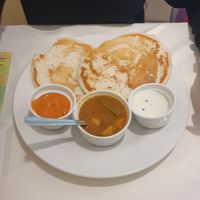 Thattu Dosa (VEGAN) at Cafe Malabar in Norwich