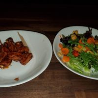 Salad and Gardein at Yard House in Dallas