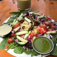 Salad  at Fudenjuce in Nevada City