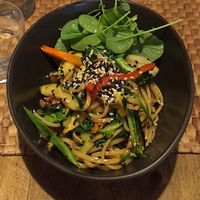 veggie wok at Duke Restaurant in Mallorca