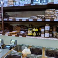 Molasses, dried fruits, nut butters at Casa Perris in Barcelona