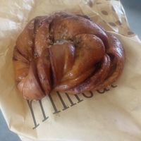 Cinnamon roll at Bakery Frimout in Ghent