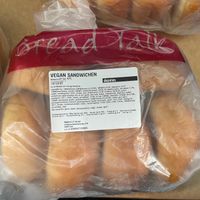 Vegan sandwishen at Bakery Frimout in Ghent