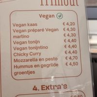 Vegan sandwiches at Bakery Frimout in Ghent