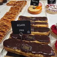 vegan eclairs!!  at Bakery Frimout in Ghent